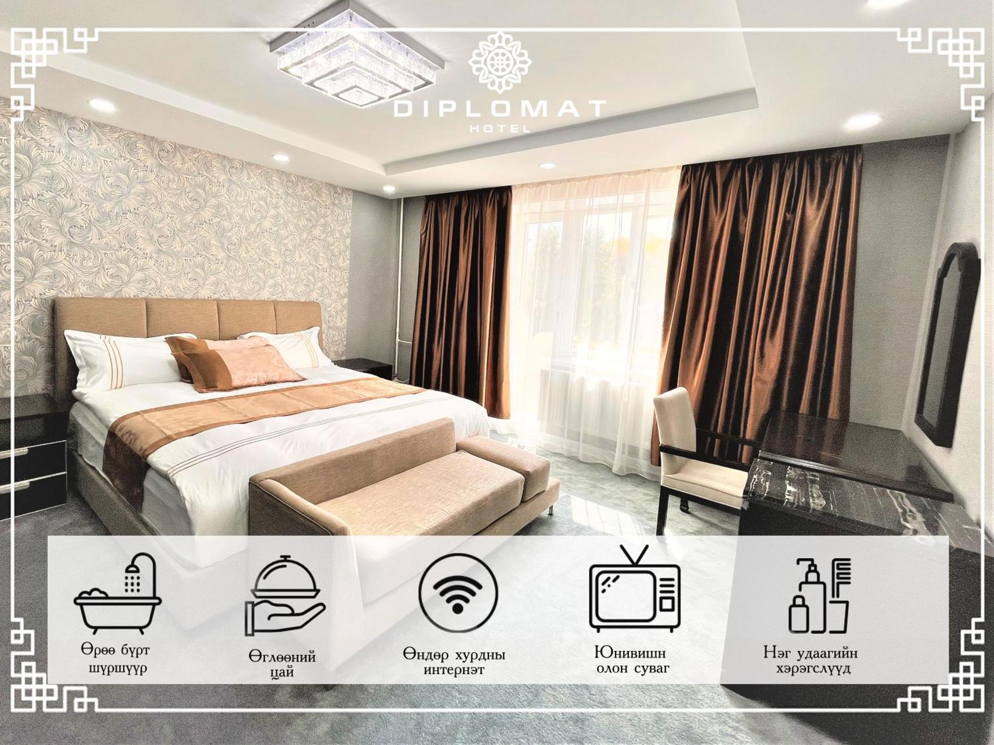 Diplomat Noble Hotel Ulan Bator Exterior foto